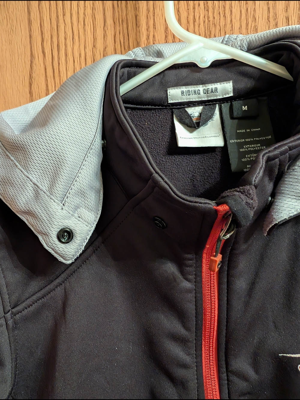 Women's Harley Davidson Neoprene Softshell Jacket W/ Snap Off Hood - Picture 6 of 6